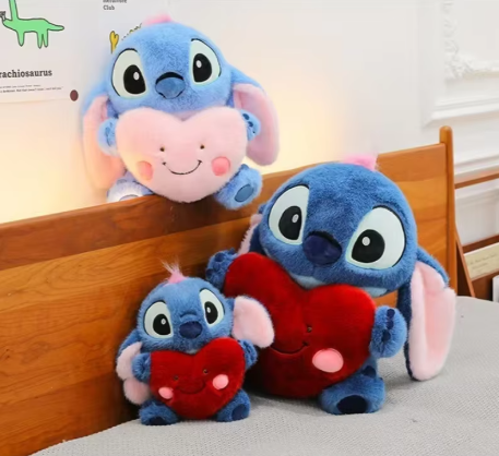 maskotka stitch z sercem maskotka stitch z sercem