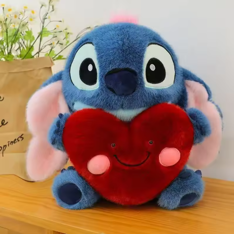 maskotka stitch z sercem maskotka stitch z sercem
